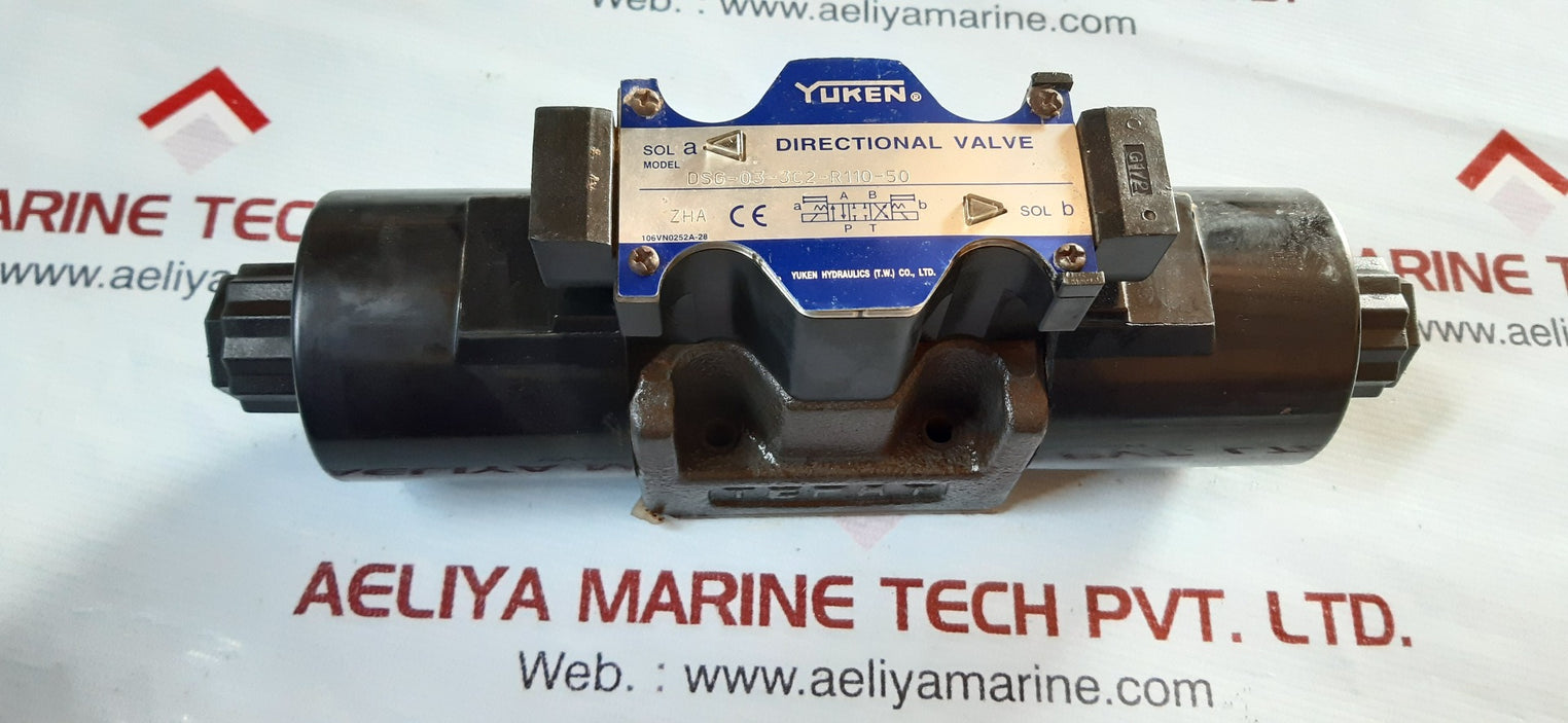 Yuken dsg-03-3c2-r110-50 directional valve