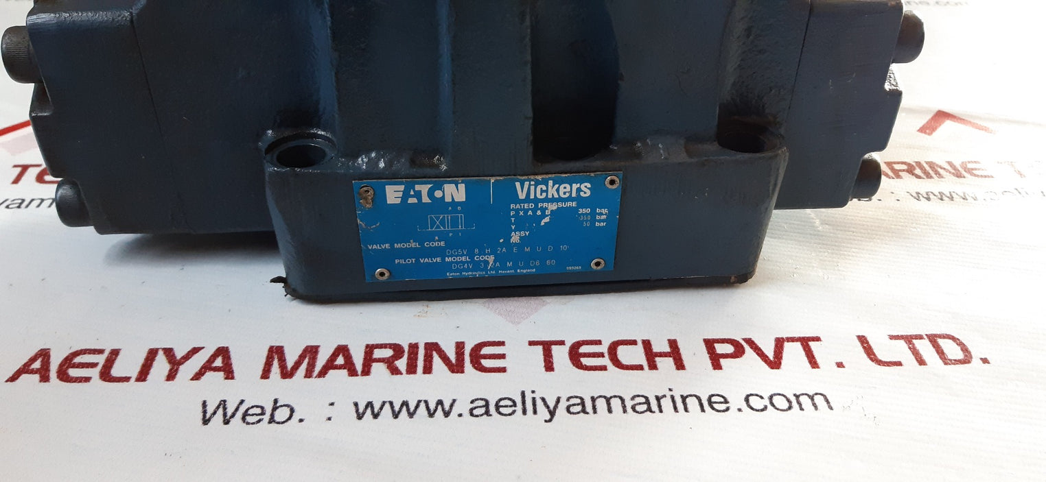 Eaton vickers dg5v 8h 2a e m u d 10 valve dg4v 3 2a m u d6 60