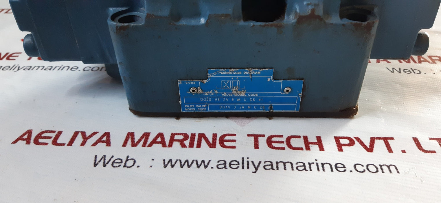 Eaton vickers dg5s h8 2a e m u d6 41 pilot valve dg4v 3 2a m u d6 60