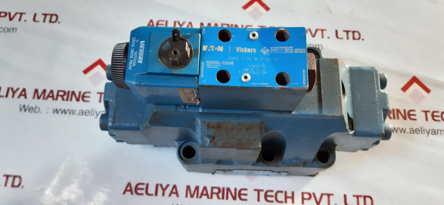 Eaton vickers dg5s h8 2a e m u d6 41 pilot valve dg4v 3 2a m u d6 60