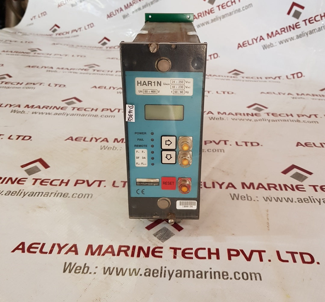 Schlumberger Har1N Generator Protection Relay 50/60Hz