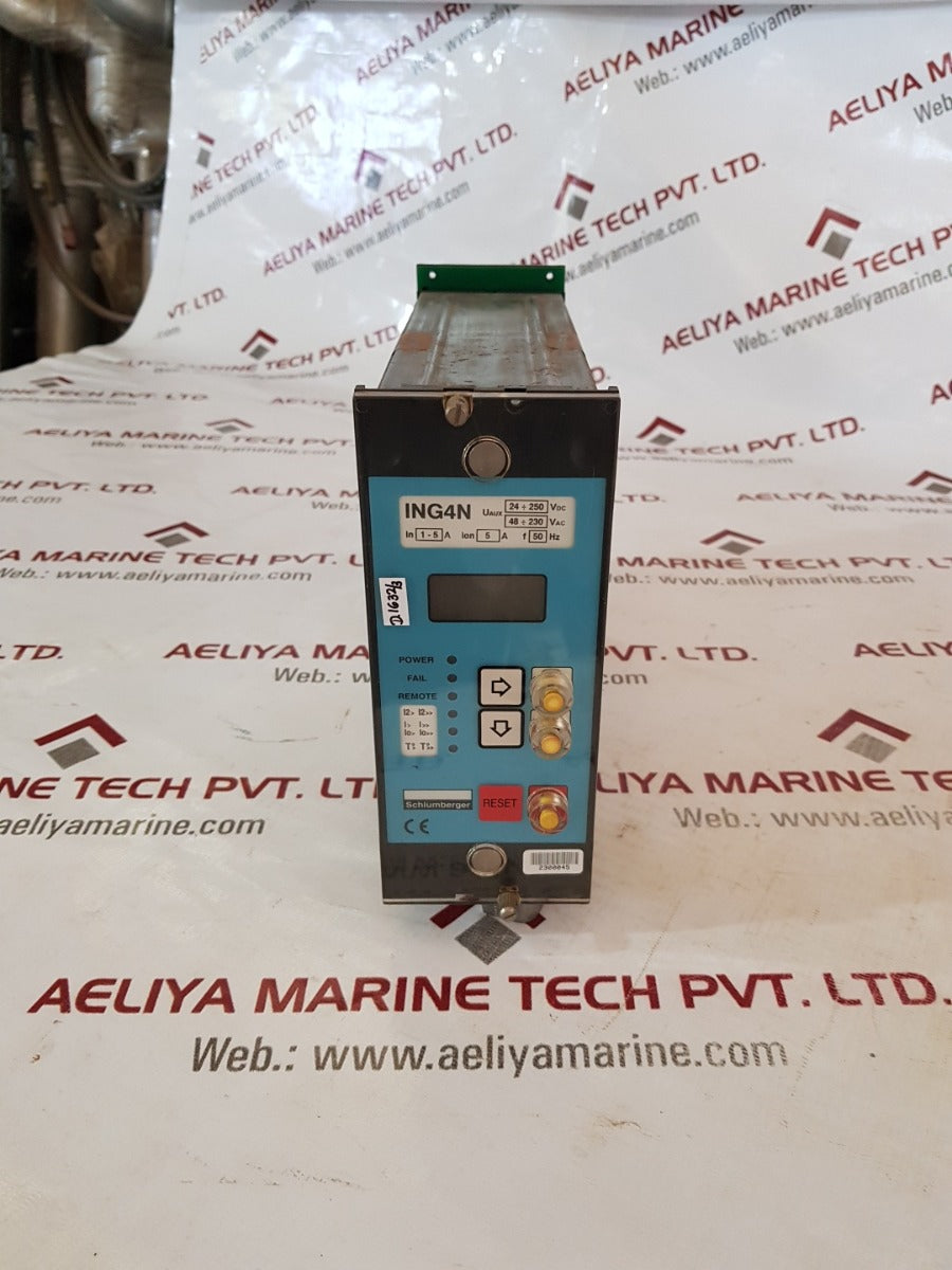 Schlumberger Ing4n generator protection relay