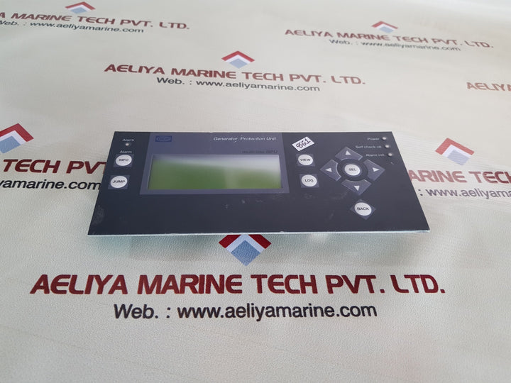Deif gpu/2/gs multi-line generator protection unit