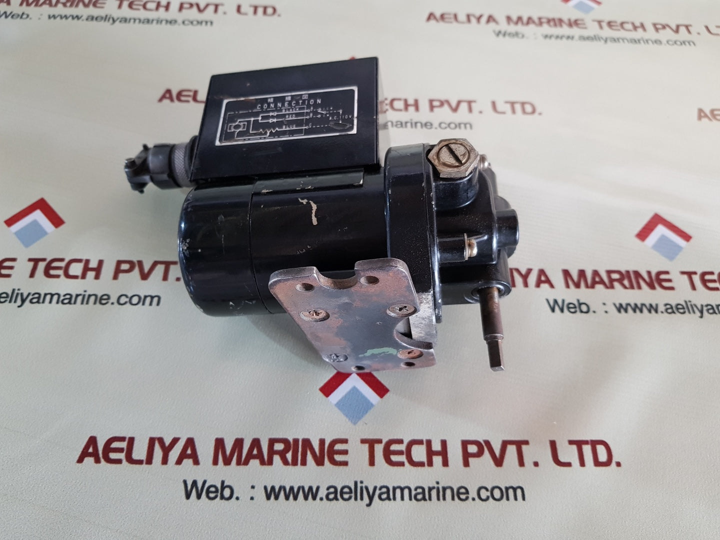 Woodward governor s-40 speed adjusting motor 110v 50/60hz