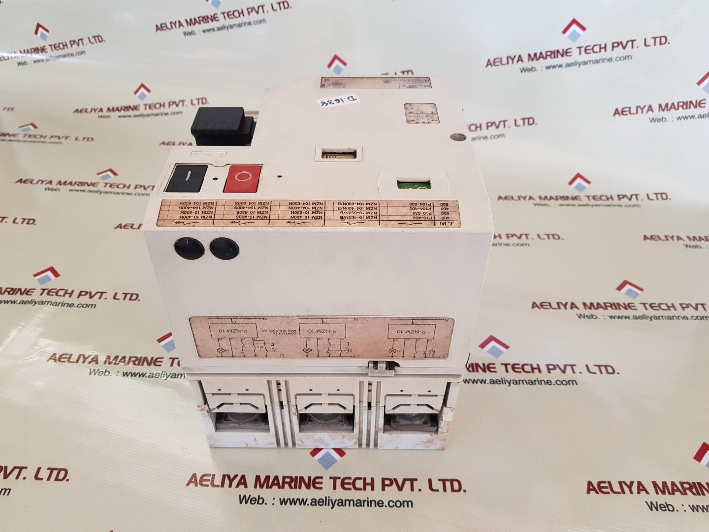 Moeller r-nzm 10 motor circuit breaker zm-400-nzm10
