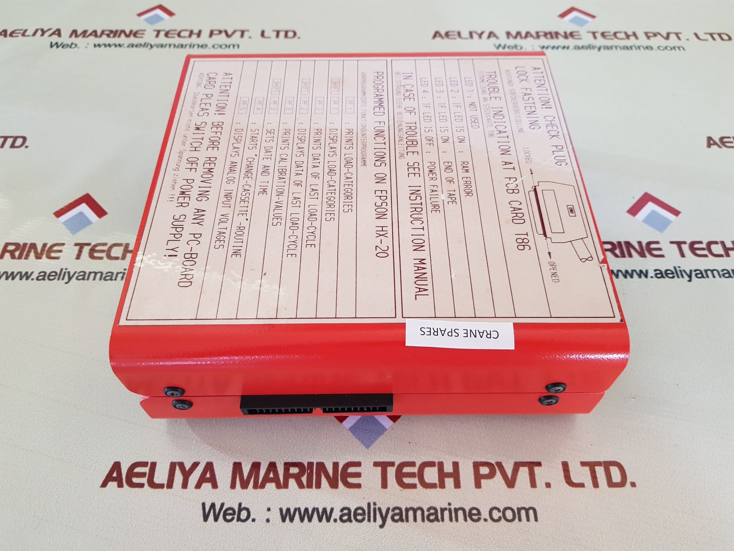 Liebherr-werk adda-m interface