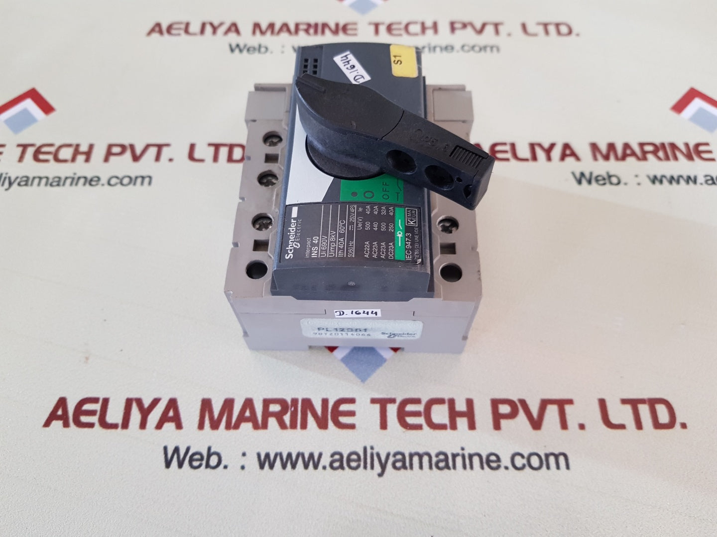 Merlin Gerin Schneider electric ins 40 switch-disconnector interact