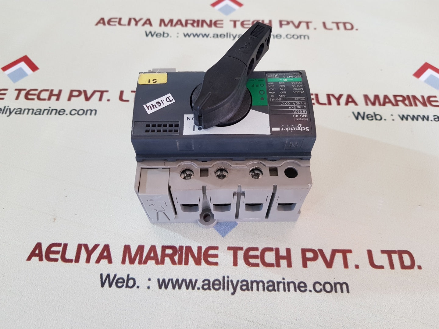 Merlin Gerin Schneider electric ins 40 switch-disconnector interact