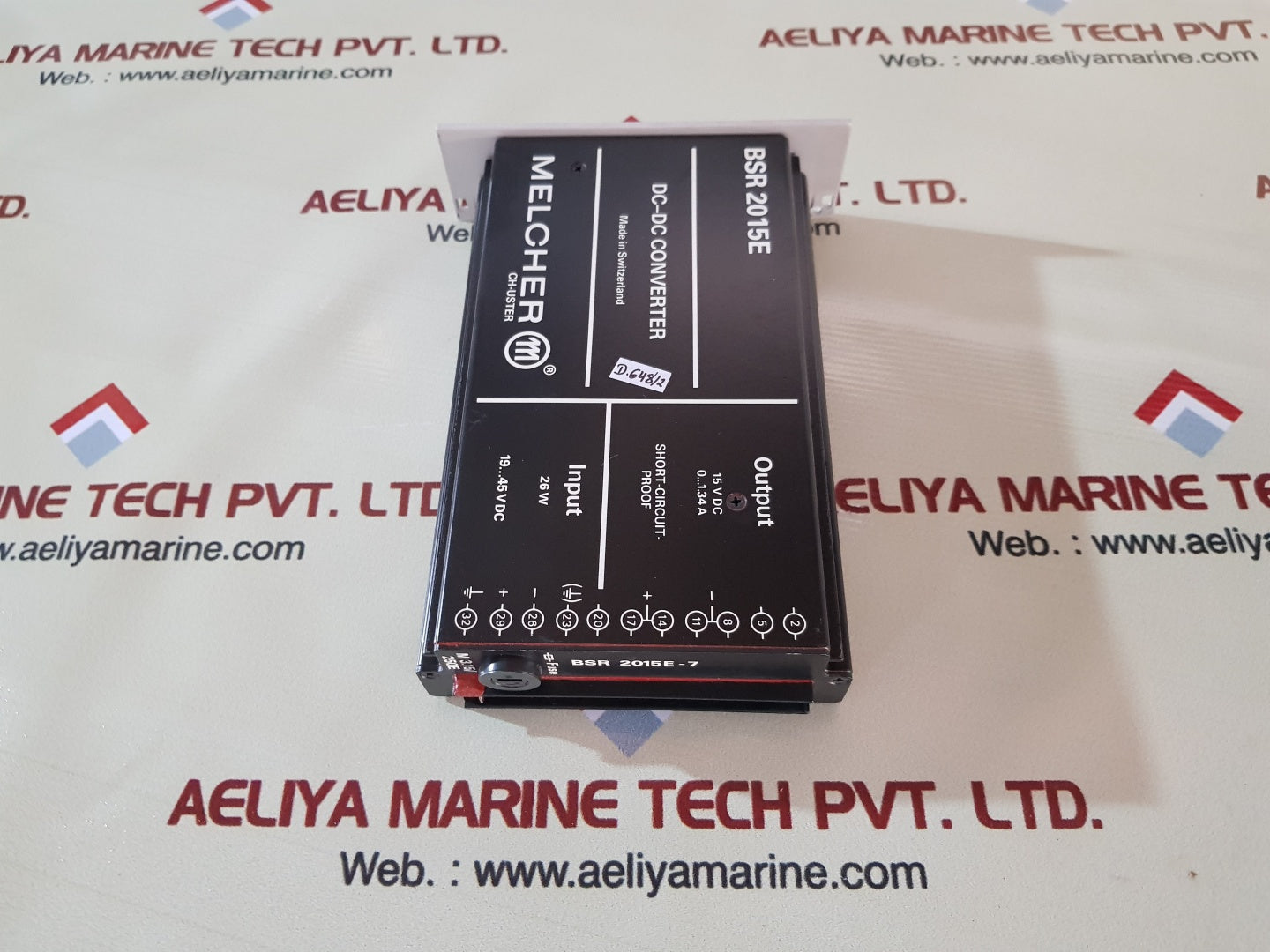 Melcher bsr 2015e dc-dc converter