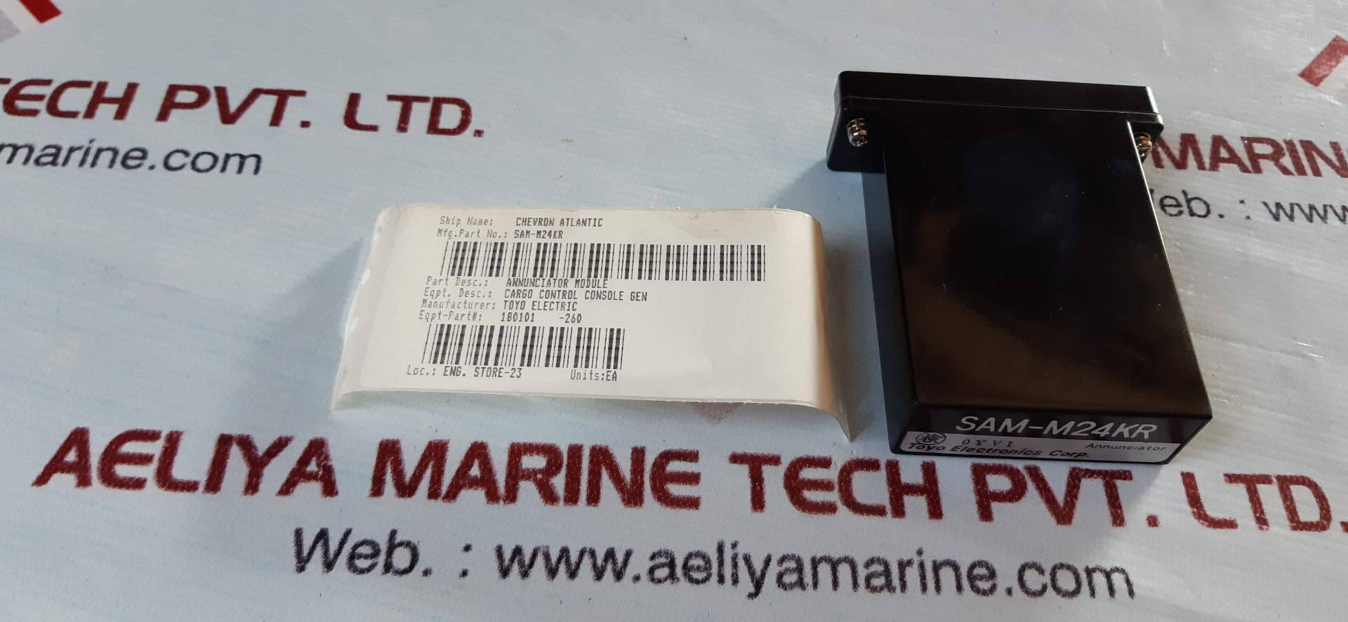 Toyo electronics sam-m24kr annunciator module