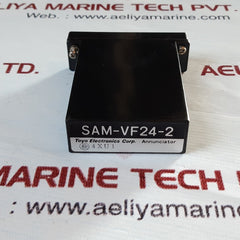 Toyo electronics sam-vf24-2 annunciator module