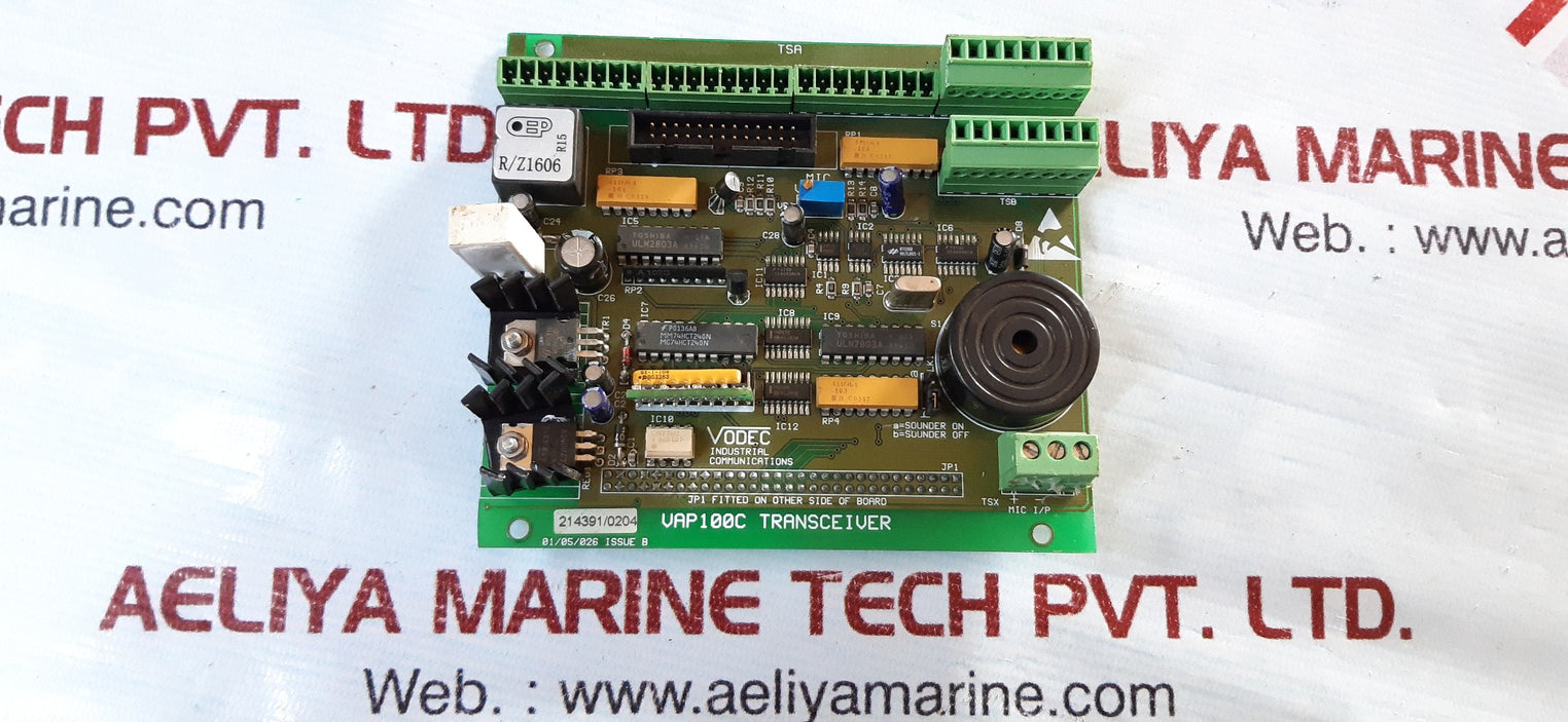 Vodec vap100c transceiver board
