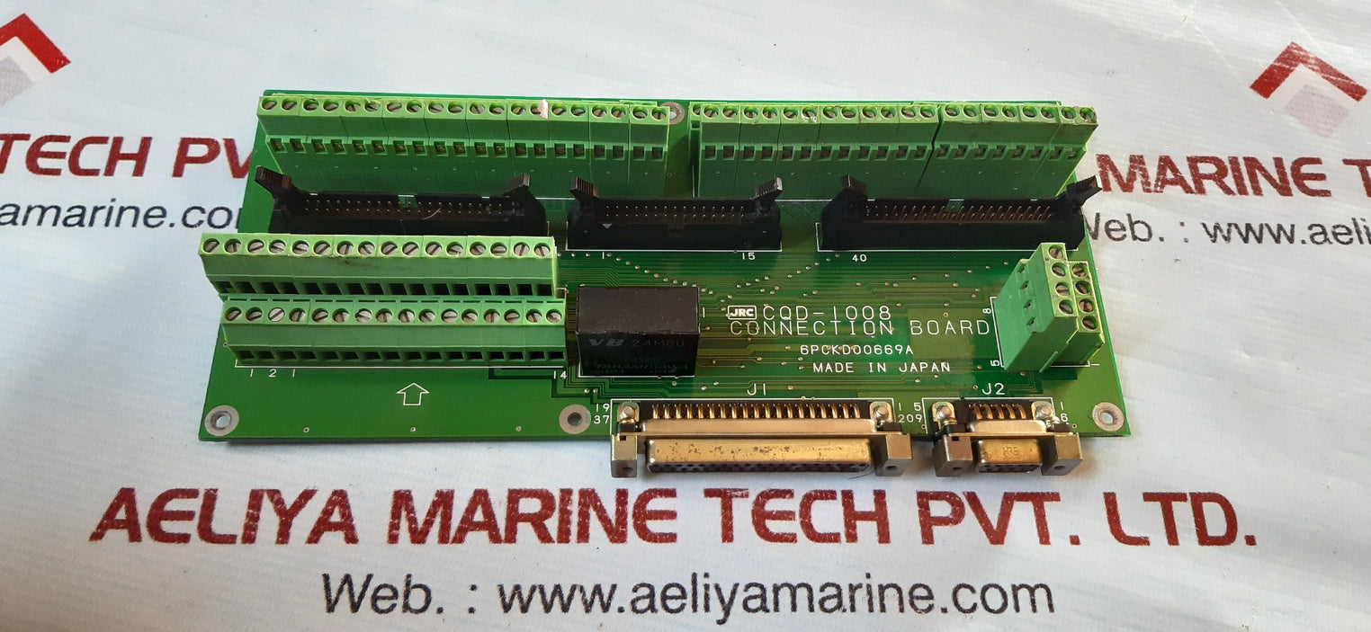 Jrc cqd-1008 connection board 6pckd00669a