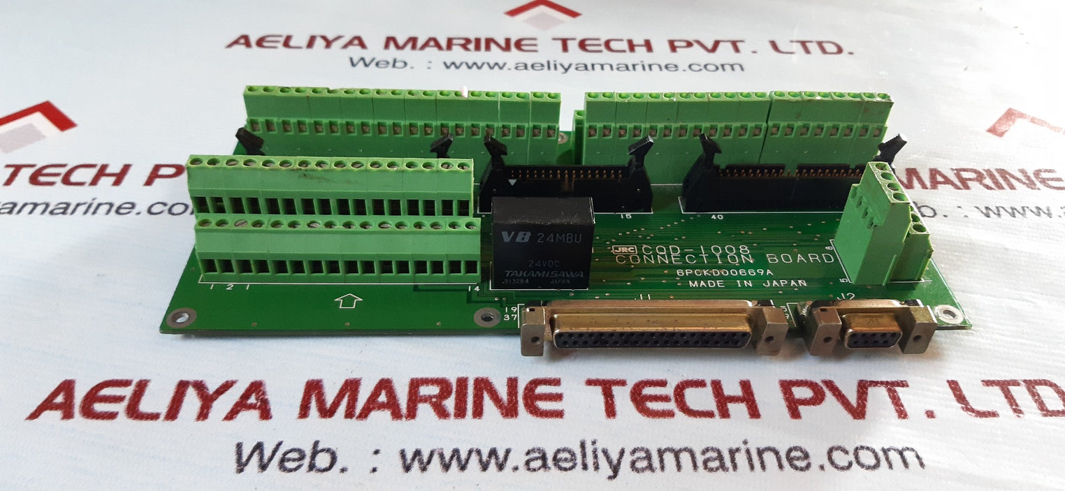 Jrc cqd-1008 connection board 6pckd00669a