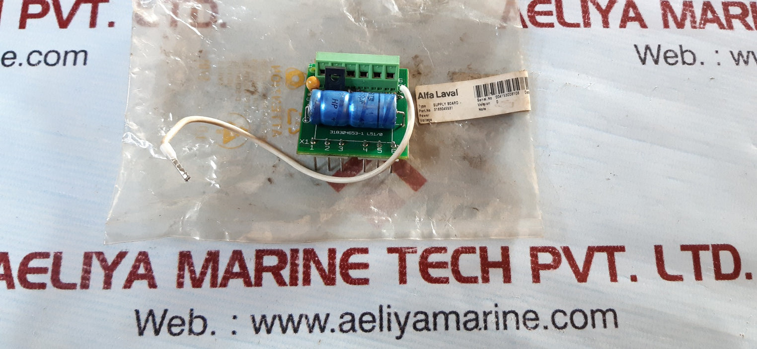 Alfa laval 3183045531 supply board