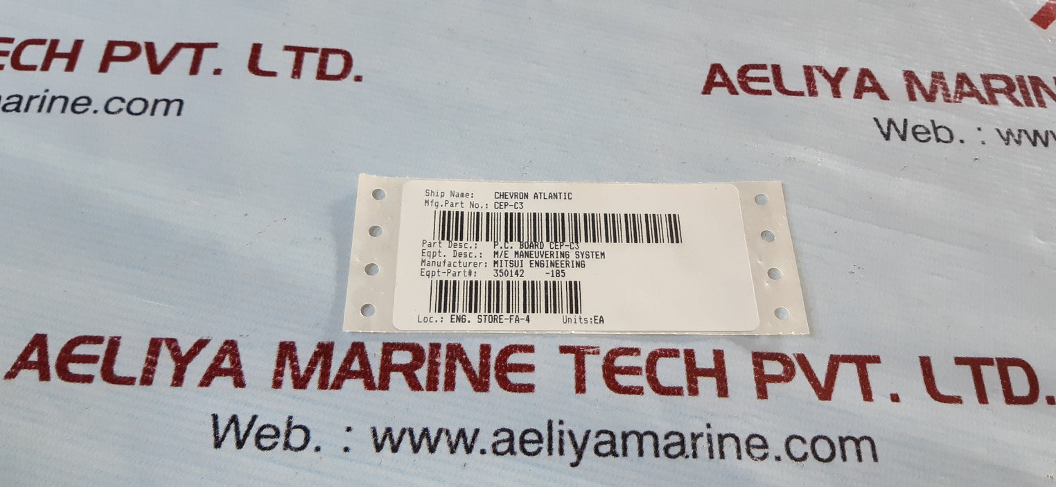 Mitsui cep-c 3-0174 pc board