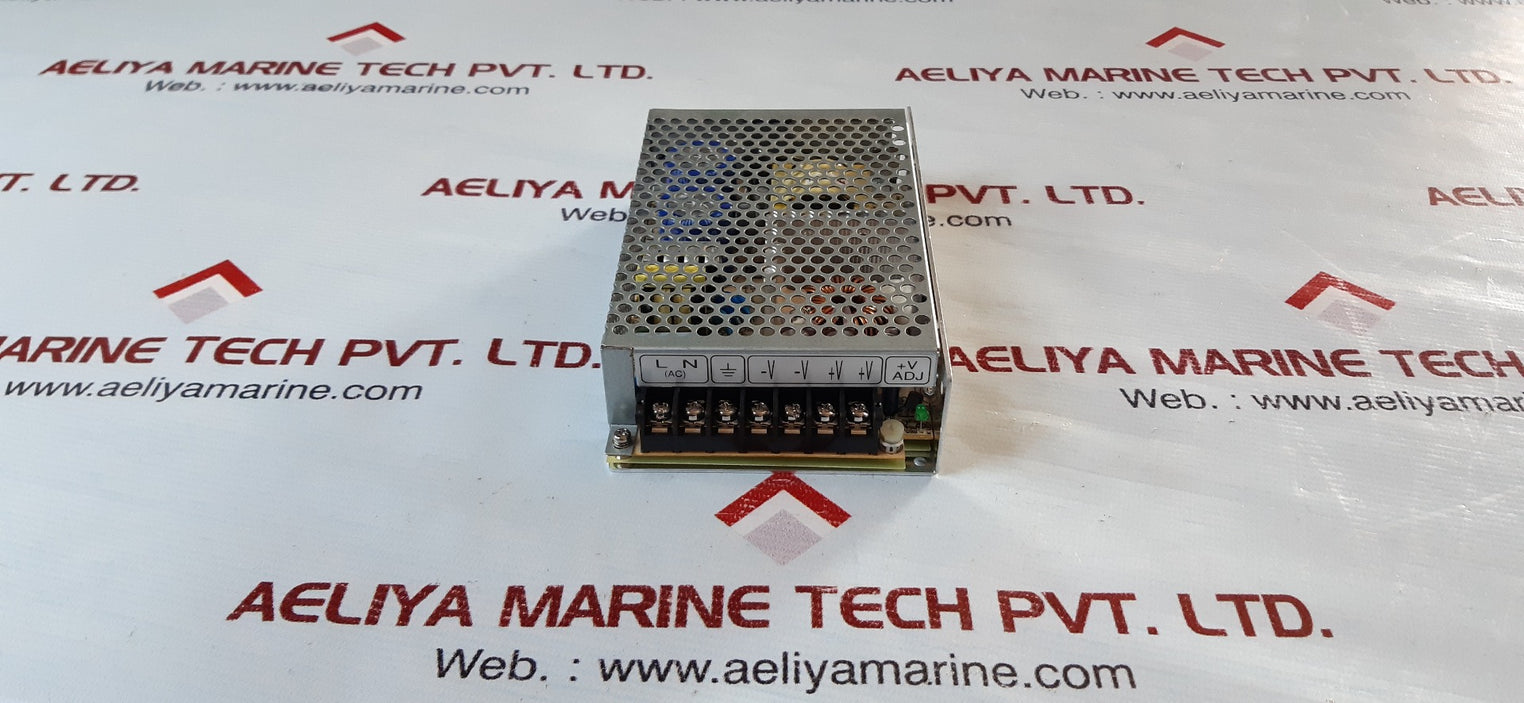 Mean well rs-100-12 power supply in. 100/240v 2.5a 50/60hz out. 12v 8.5a