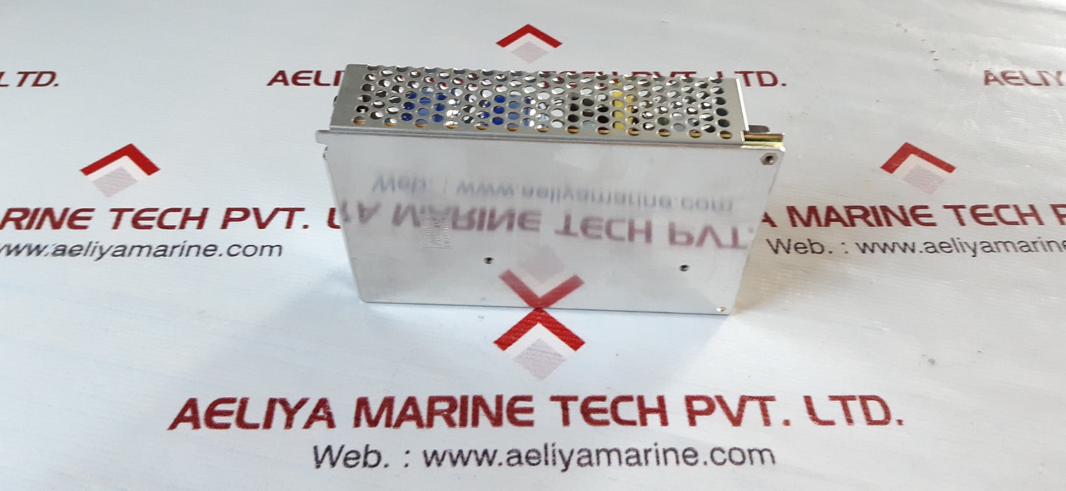 Mean well rs-100-12 power supply in. 100/240v 2.5a 50/60hz out. 12v 8.5a