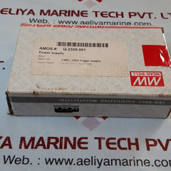 Mean well rs-100-12 power supply in. 100/240v 2.5a 50/60hz out. 12v 8.5a
