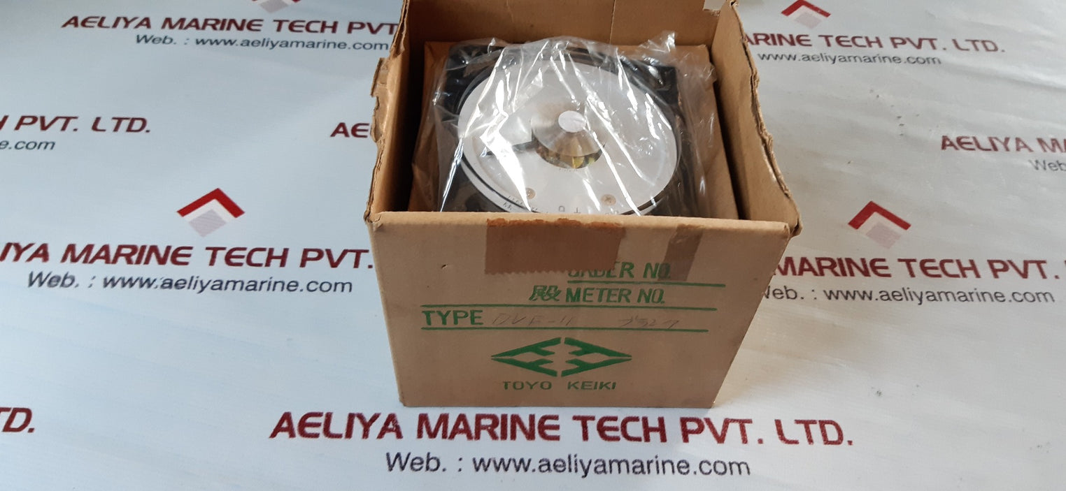 Toyo keiki dvf-11 pressure indicator cb927322