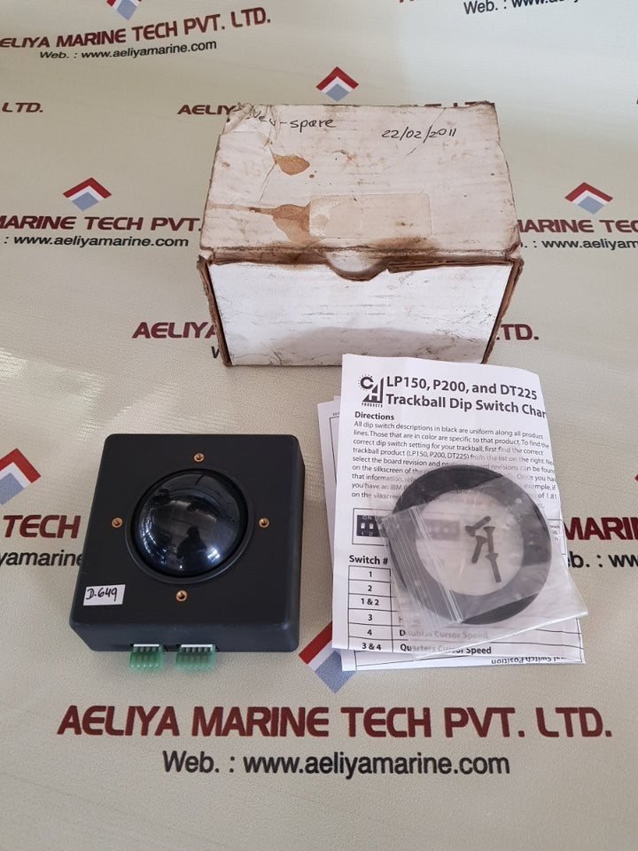 Ch products lp150,p200,and dt225 trackball dip switch