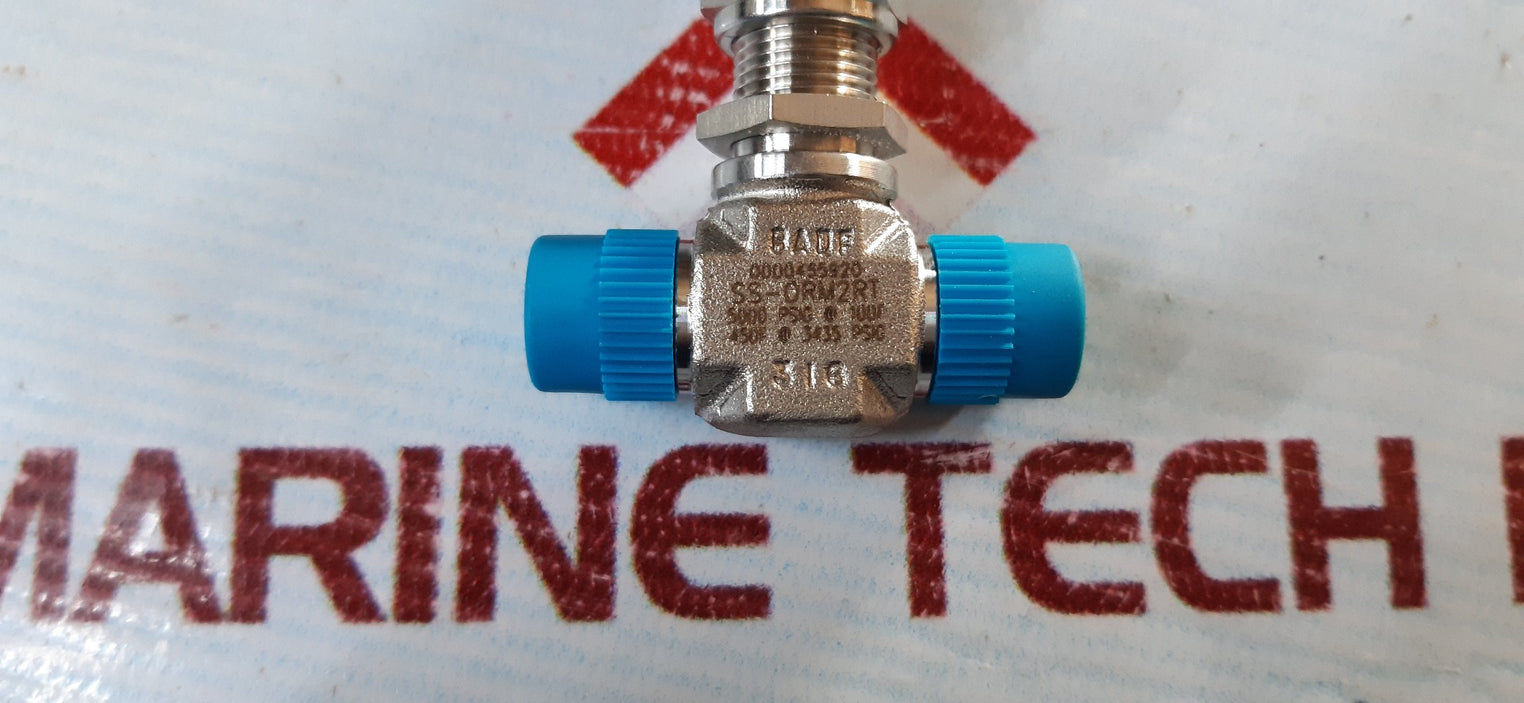Swagelok ss-orm2rt 1/8''needle valve