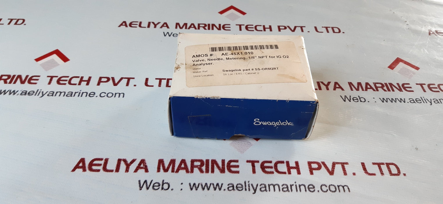 Swagelok ss-orm2rt 1/8''needle valve