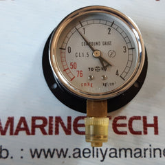 Toako cl 1.5 compound gauge 0 to 5 kgf/cm2