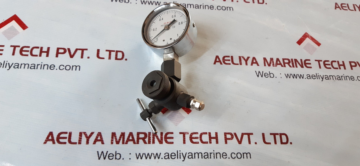 Nisshin 1.6 pressure gauge 0 to 1mpa