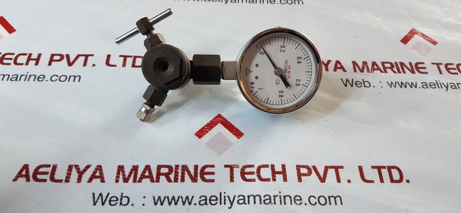Nisshin 1.6 pressure gauge 0 to 1mpa