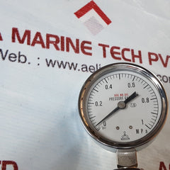 Nisshin 1.6 pressure gauge 0 to 1mpa