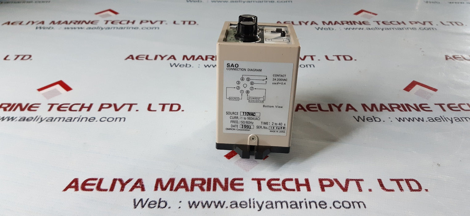 Omron sao-r solid state current sensor