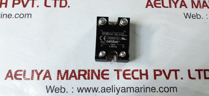 Celduc 12-280 vac solid state relay 25a