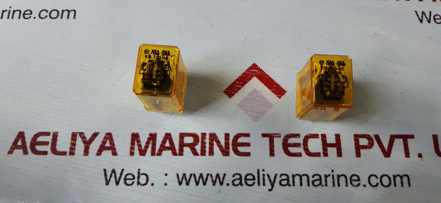 Lot of 4x Koino kh-103-4c miniature power relay ac 110v