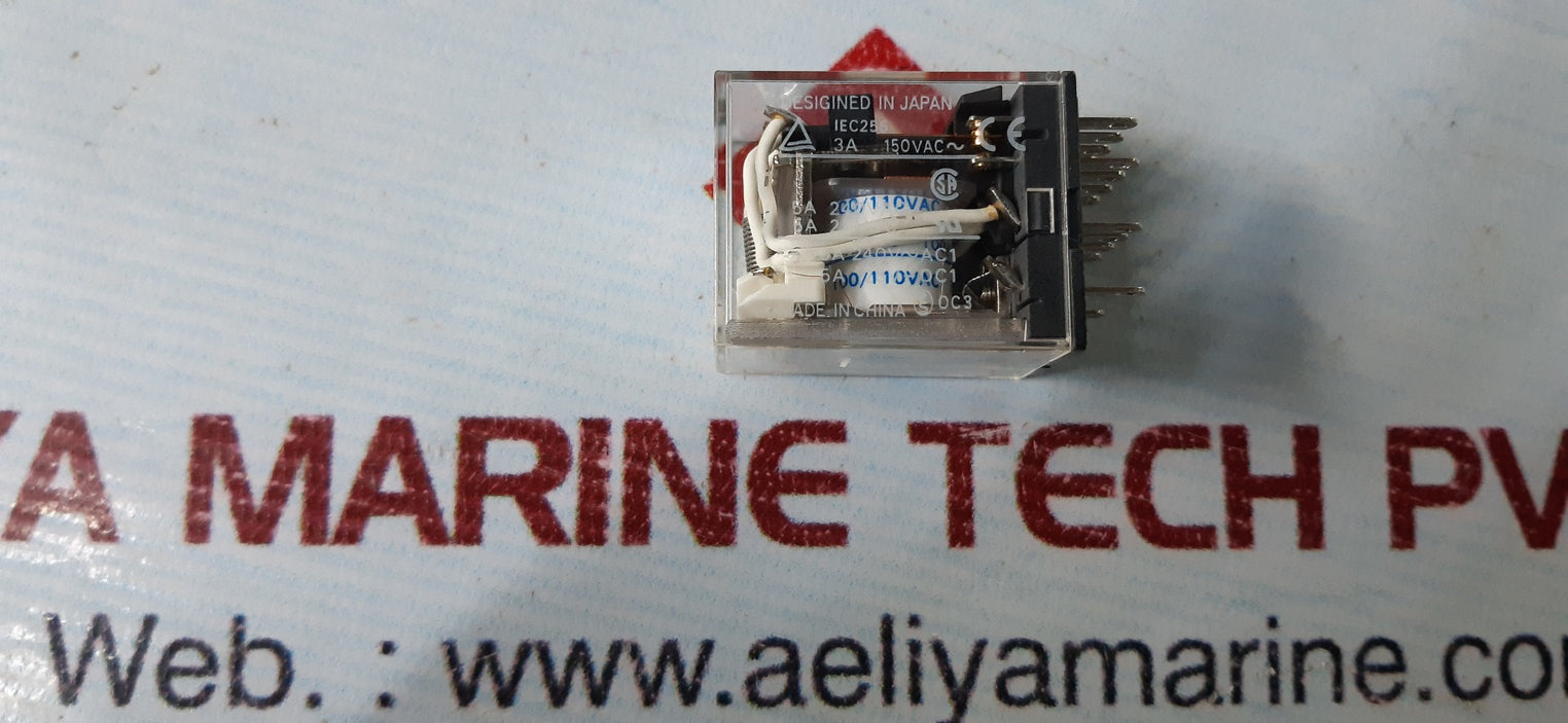 Omron my4n relay 100/110vac