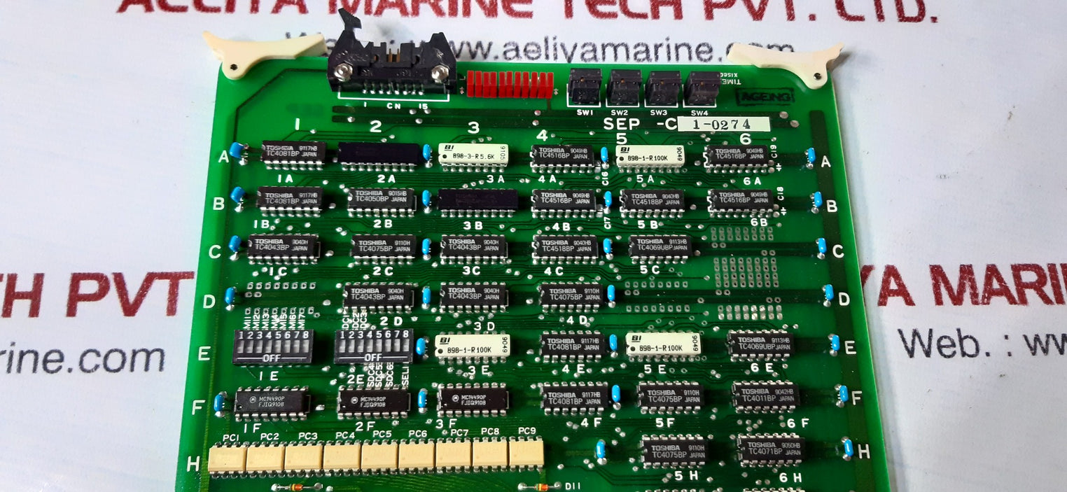 Mitsui sep-c 1-0274 pc board