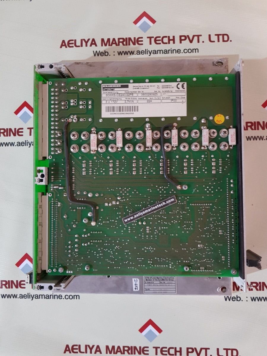 Kollmorgen seidel 60wks ce240/22pb servo drive control