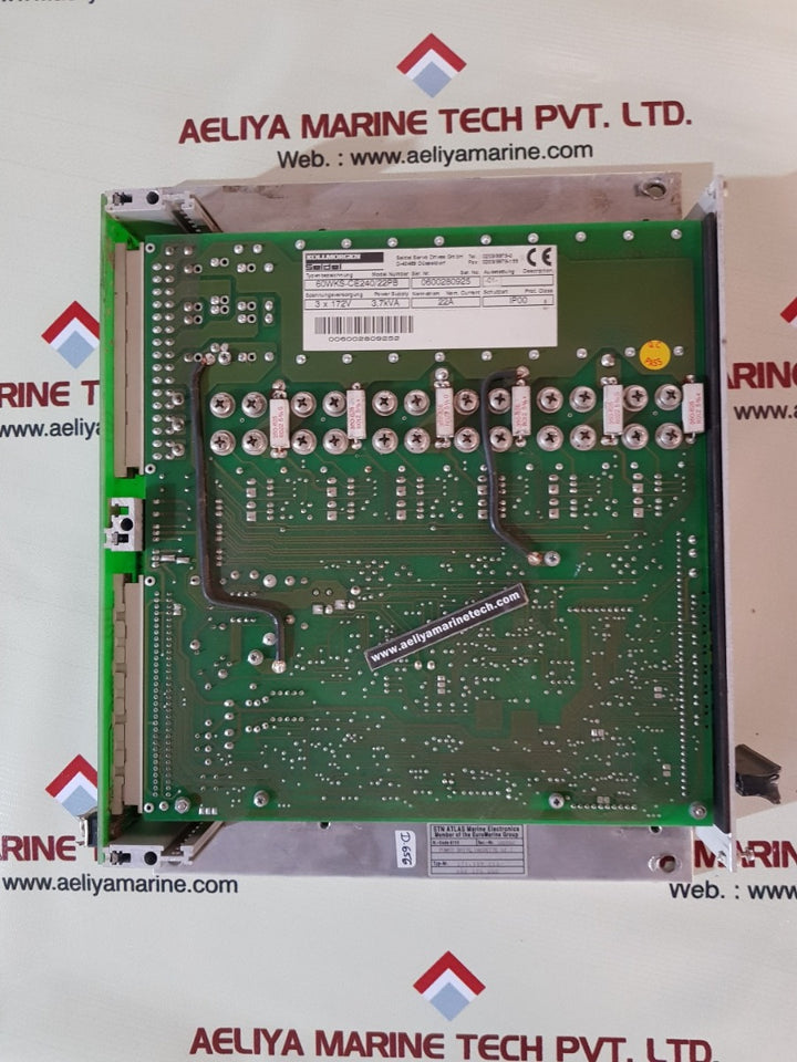 Kollmorgen seidel 60wks ce240/22pb servo drive control