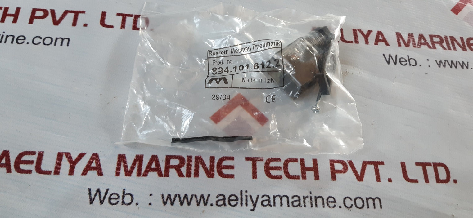 Lot of 6x Rexroth mecman 894.101.612.2 valve connector