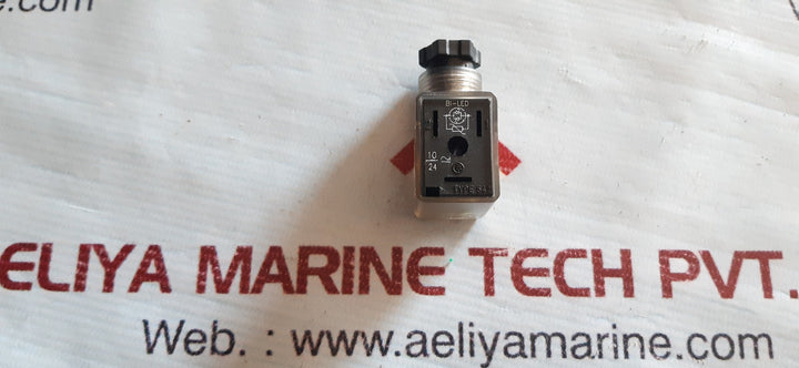 Lot of 6x Rexroth mecman 894.101.612.2 valve connector