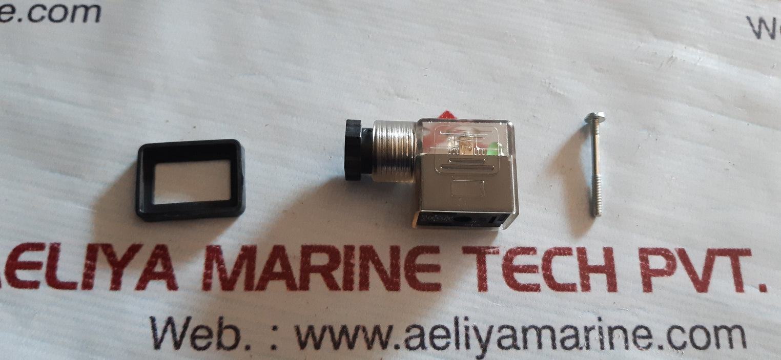 Lot of 6x Rexroth mecman 894.101.612.2 valve connector