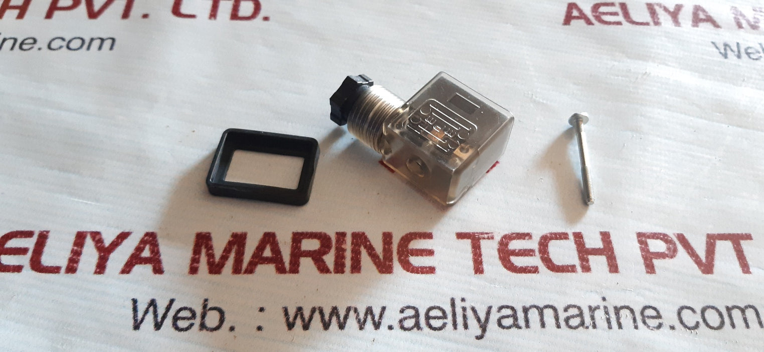 Lot of 6x Rexroth mecman 894.101.612.2 valve connector