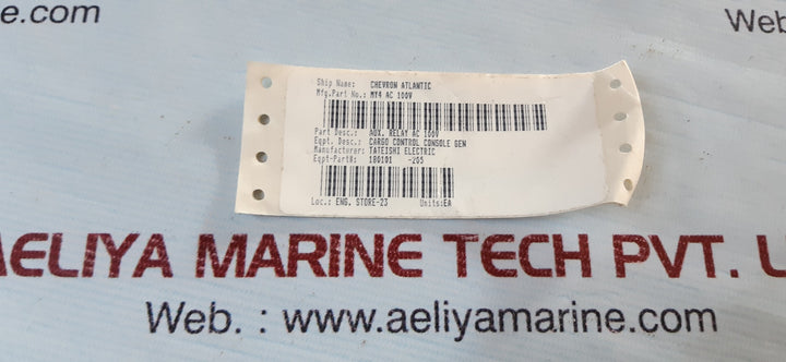 Omron 100/110 vac