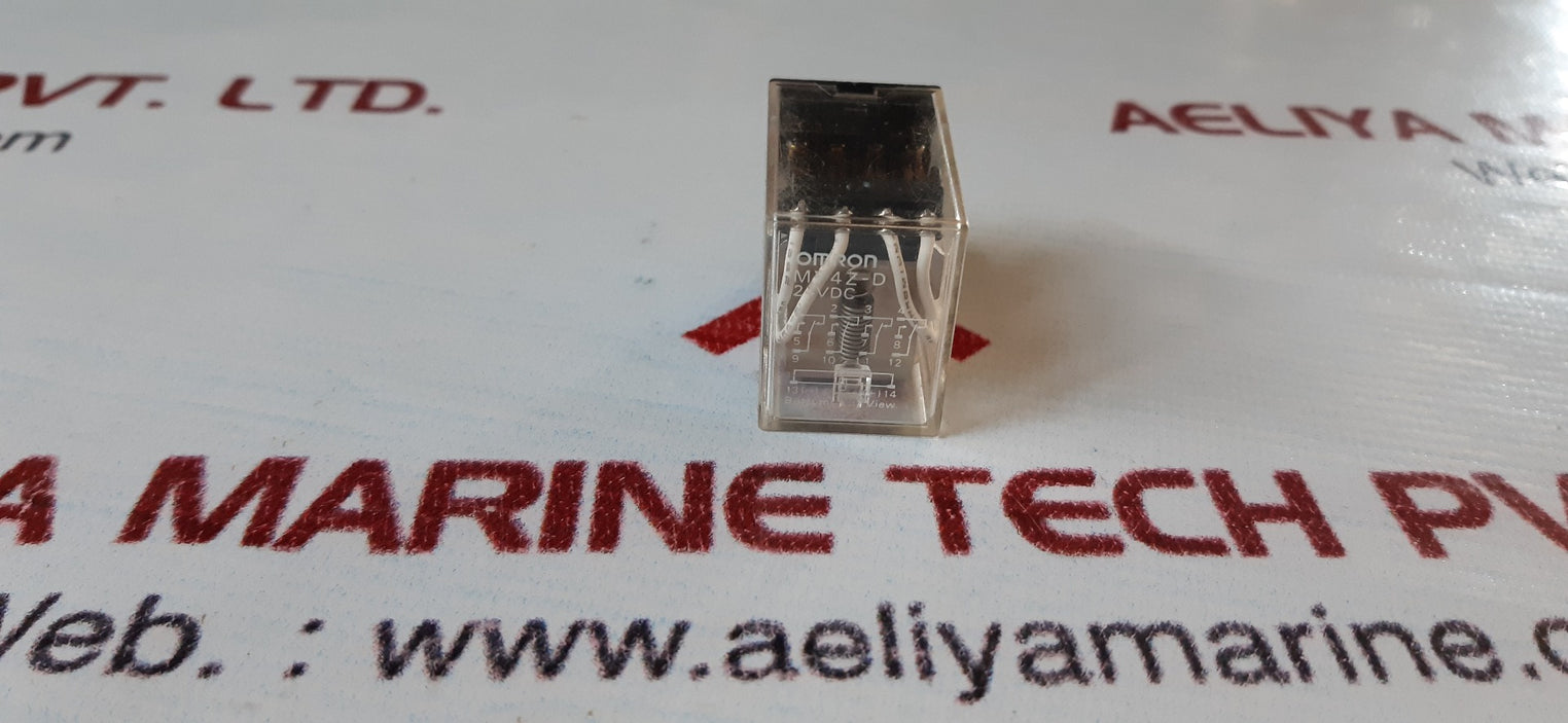 Omron my4z-d 24vdc relay 5a 240vac