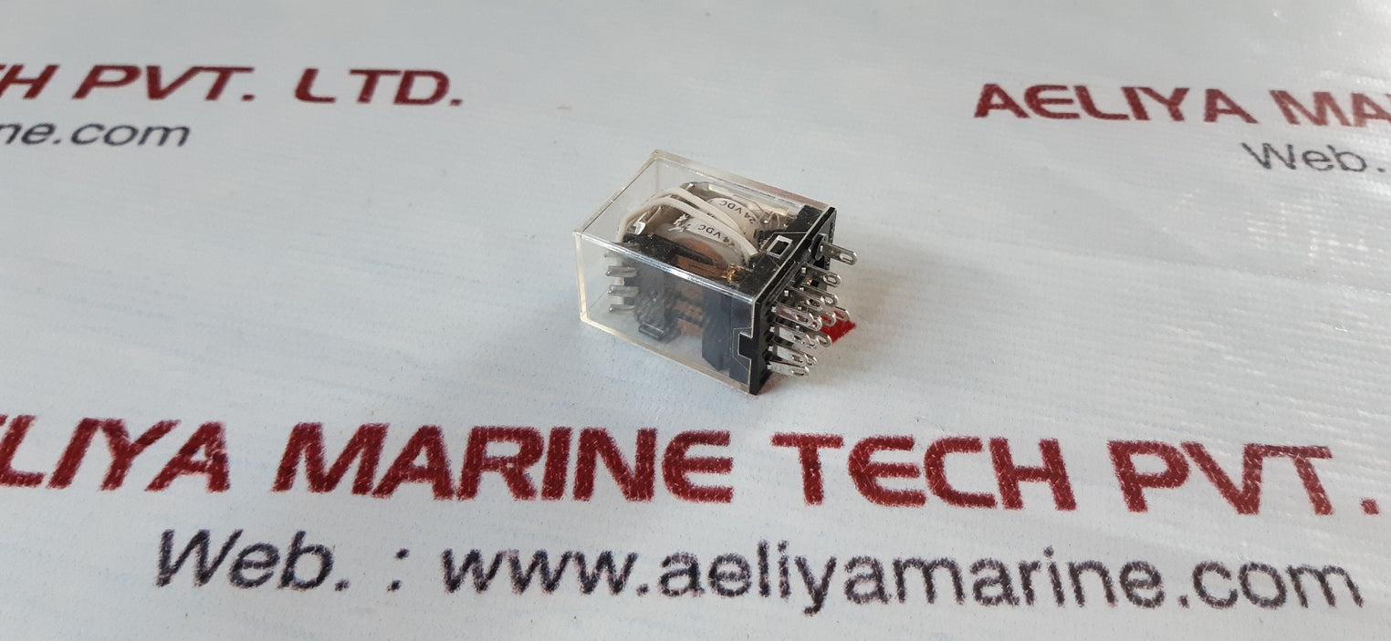 Omron my4z-d 24vdc relay 5a 240vac