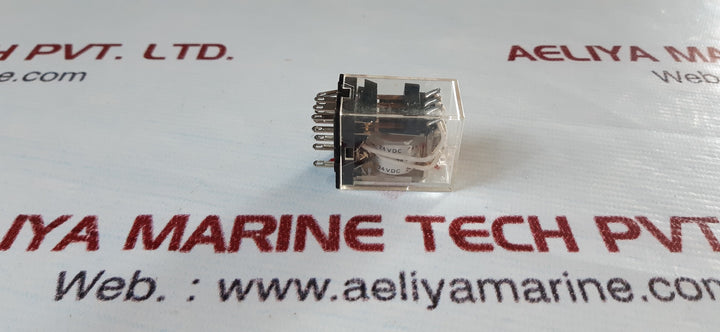 Omron my4z-d 24vdc relay 5a 240vac
