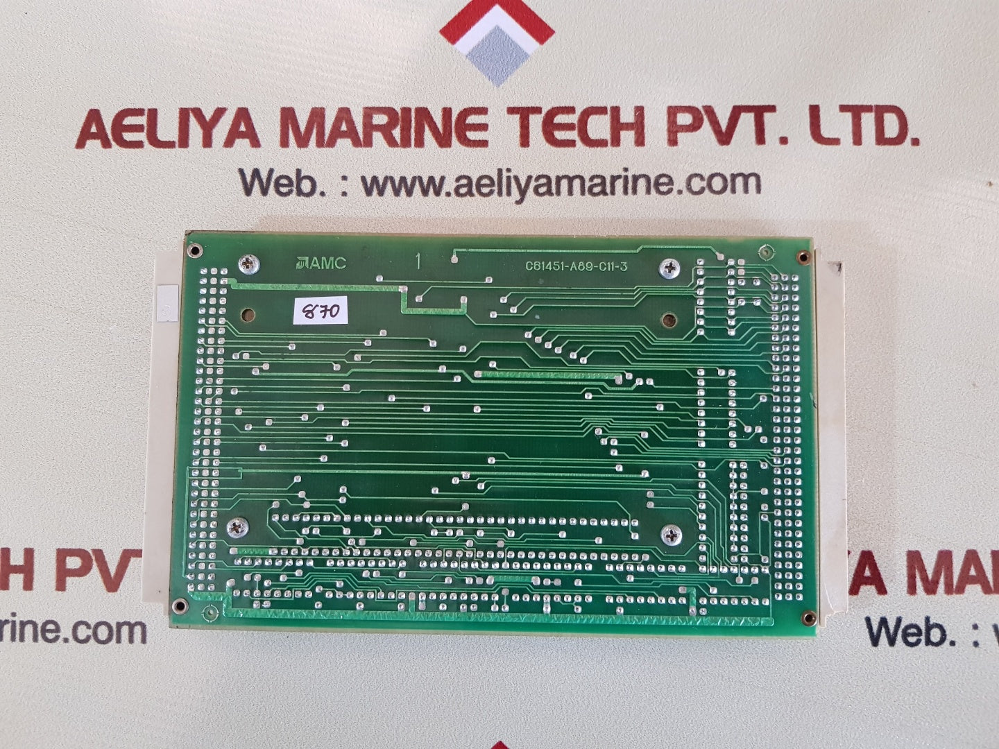 AMC c61451-a89-c11-3 module with analogic mp6812 data acquisition system