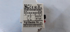 Lot of 5x fuji electric sz-a11 auxiliary contact block