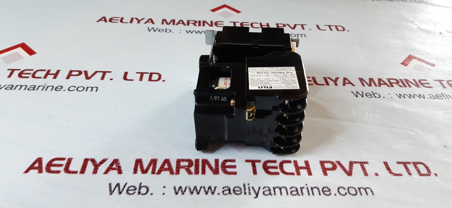 Fuji electric srca 3631-05/uv (4a 1b) magnetic contactor jem ac 3.1.2-0
