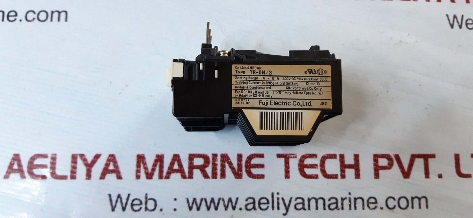 Fuji electric tr-on/3 magnetic switch